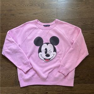 Abercrombie & Fitch Mickey Mouse Crewneck Size Large